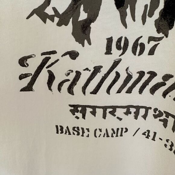 Polo Ralph Lauren Men’s Kathmandu Mountain White Short Sleeve Tee Shirt - Picture 7 of 10